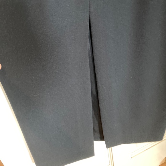 Vintage Kenar Black Mock Turtleneck Sheath Dress - Picture 4 of 6